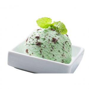 Mint Choc chip ice cream tub